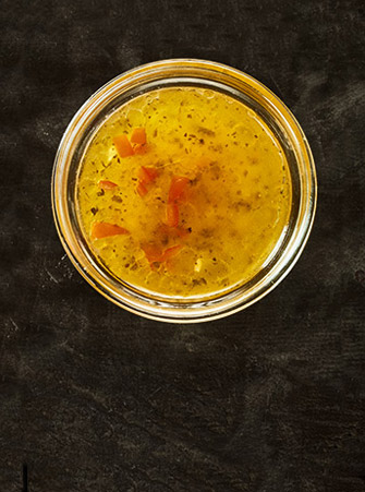 Essig-Öl-Dressing